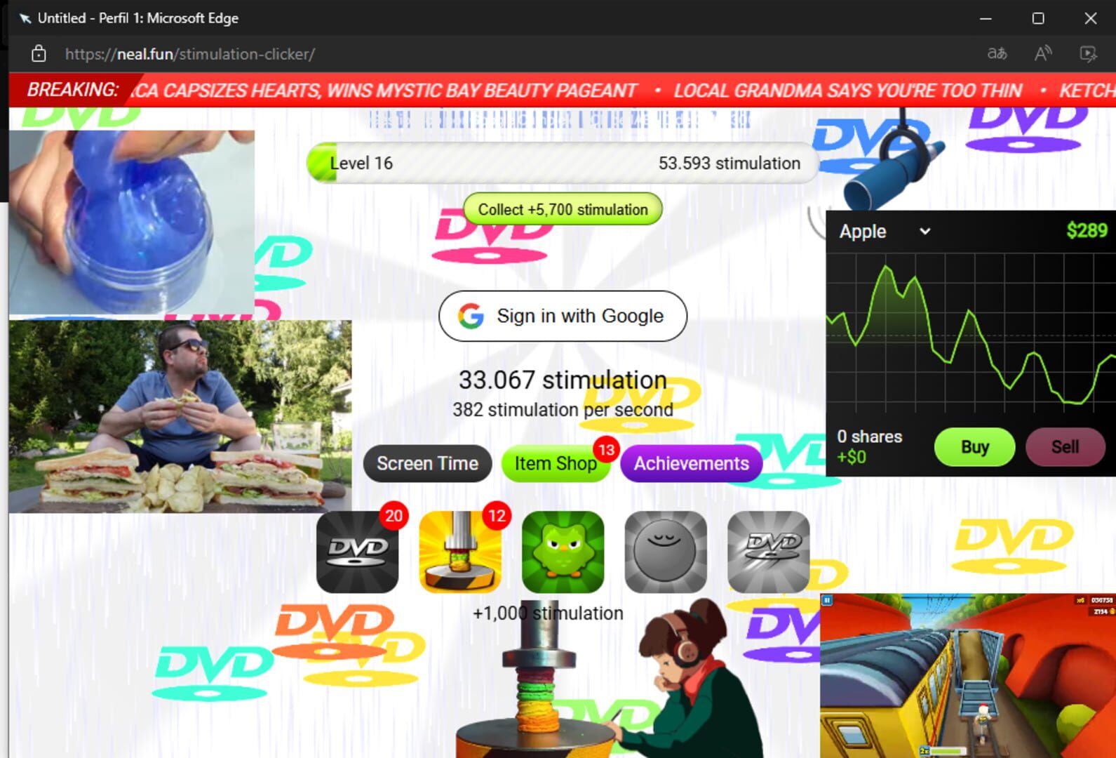 Game screenshot
