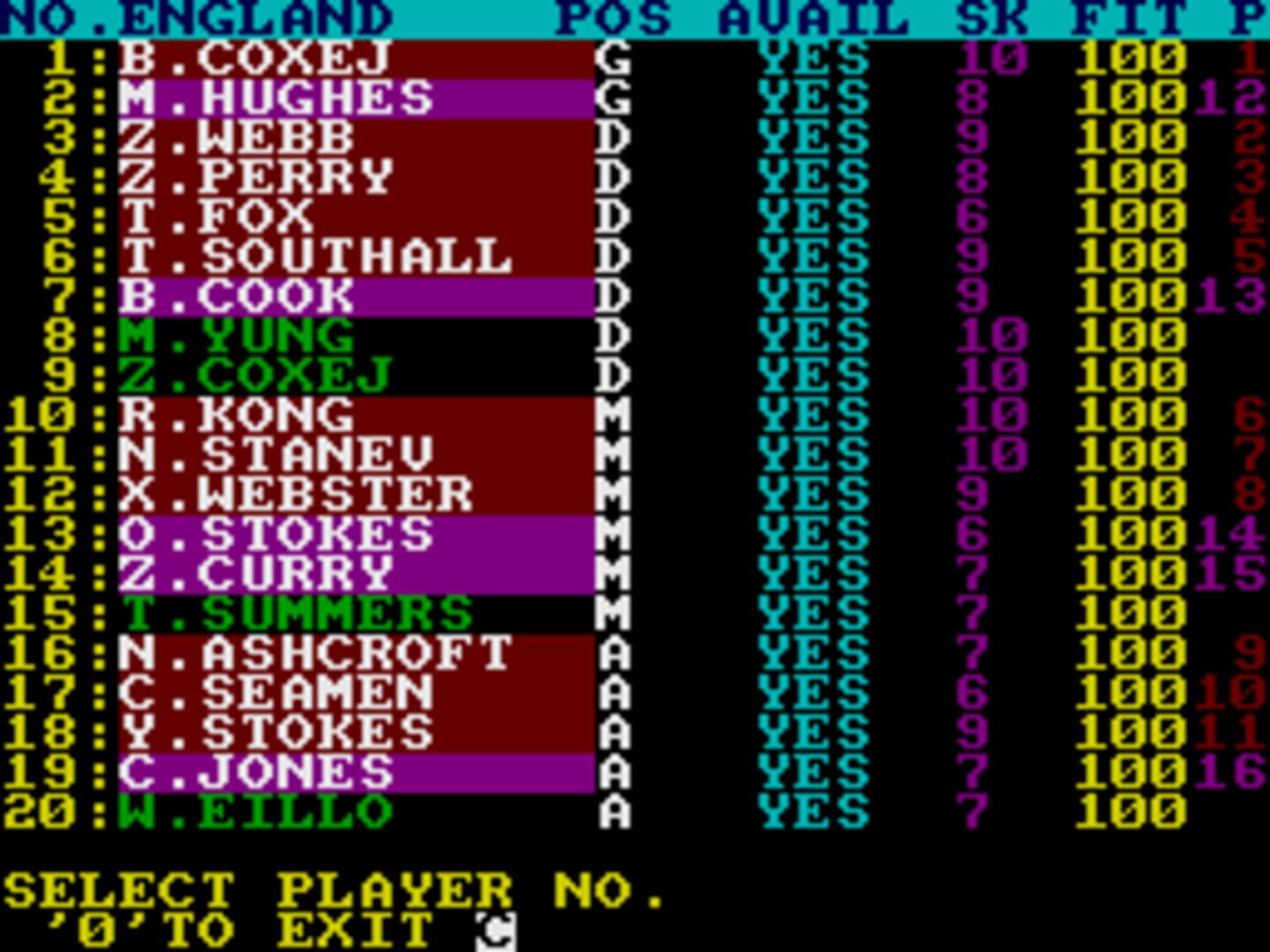 Game screenshot