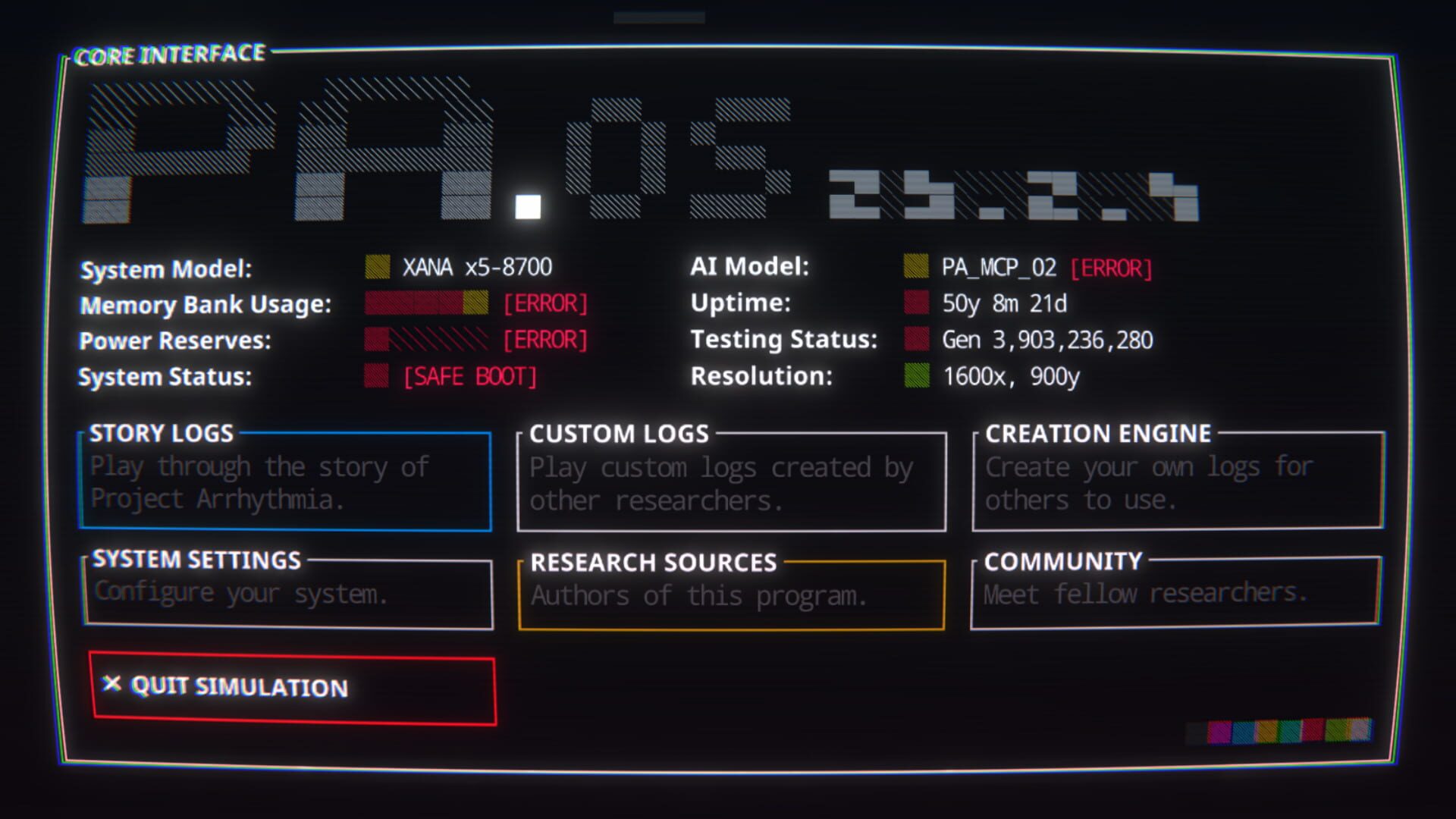 Game screenshot