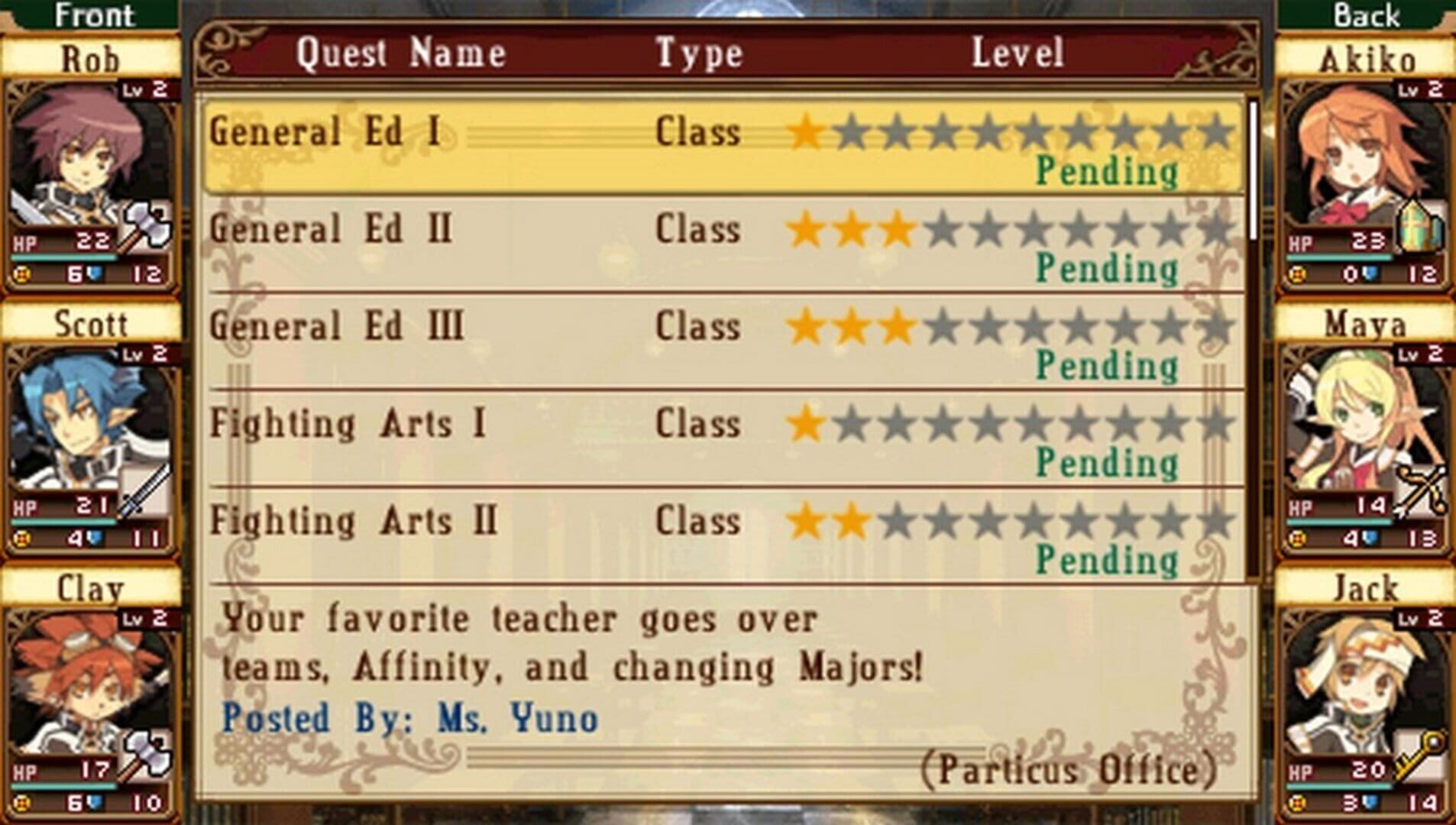 Game screenshot