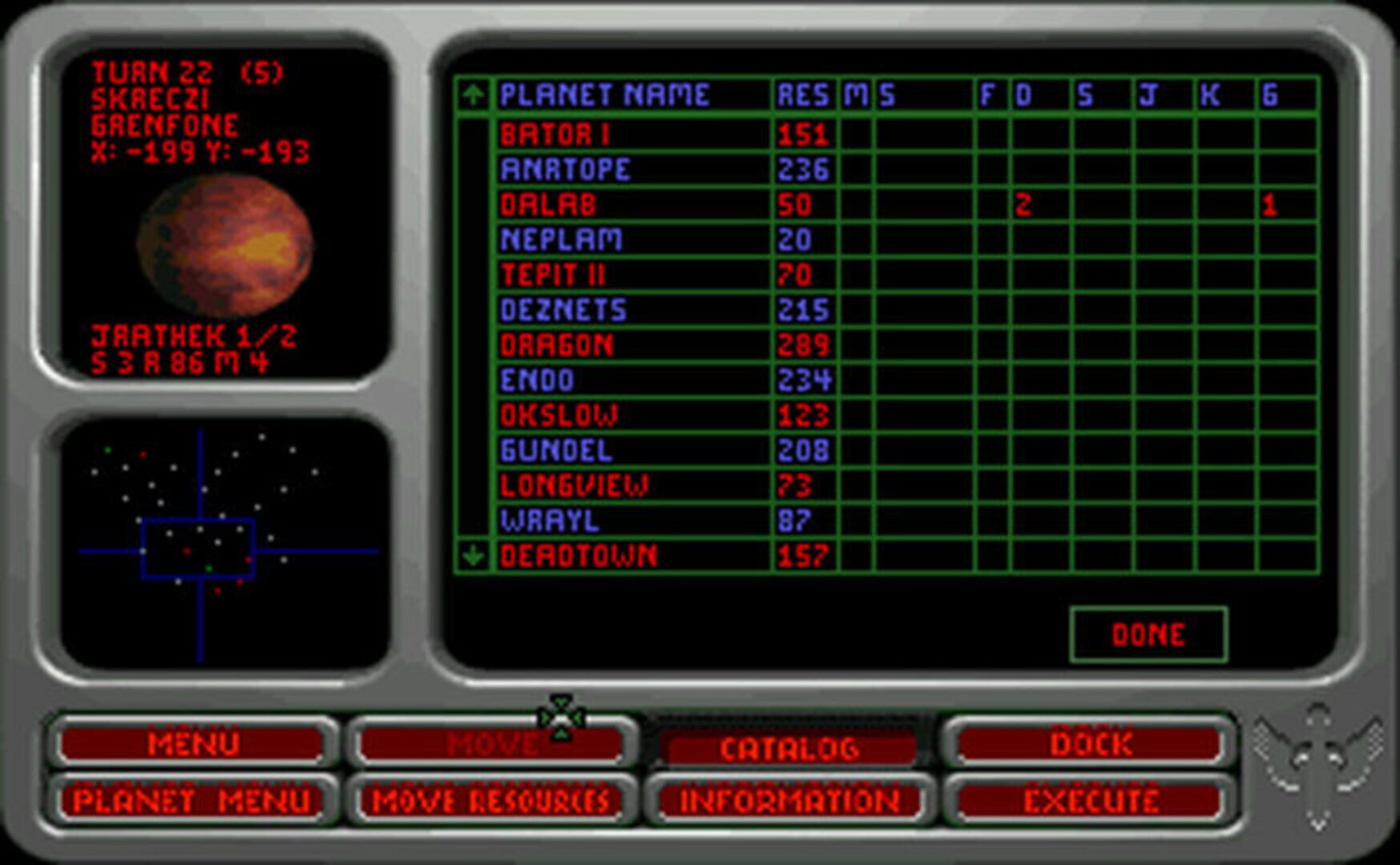 Game screenshot