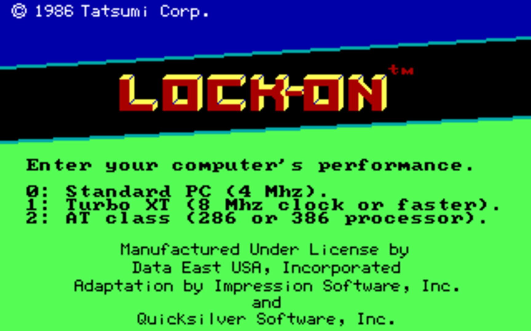 Game screenshot
