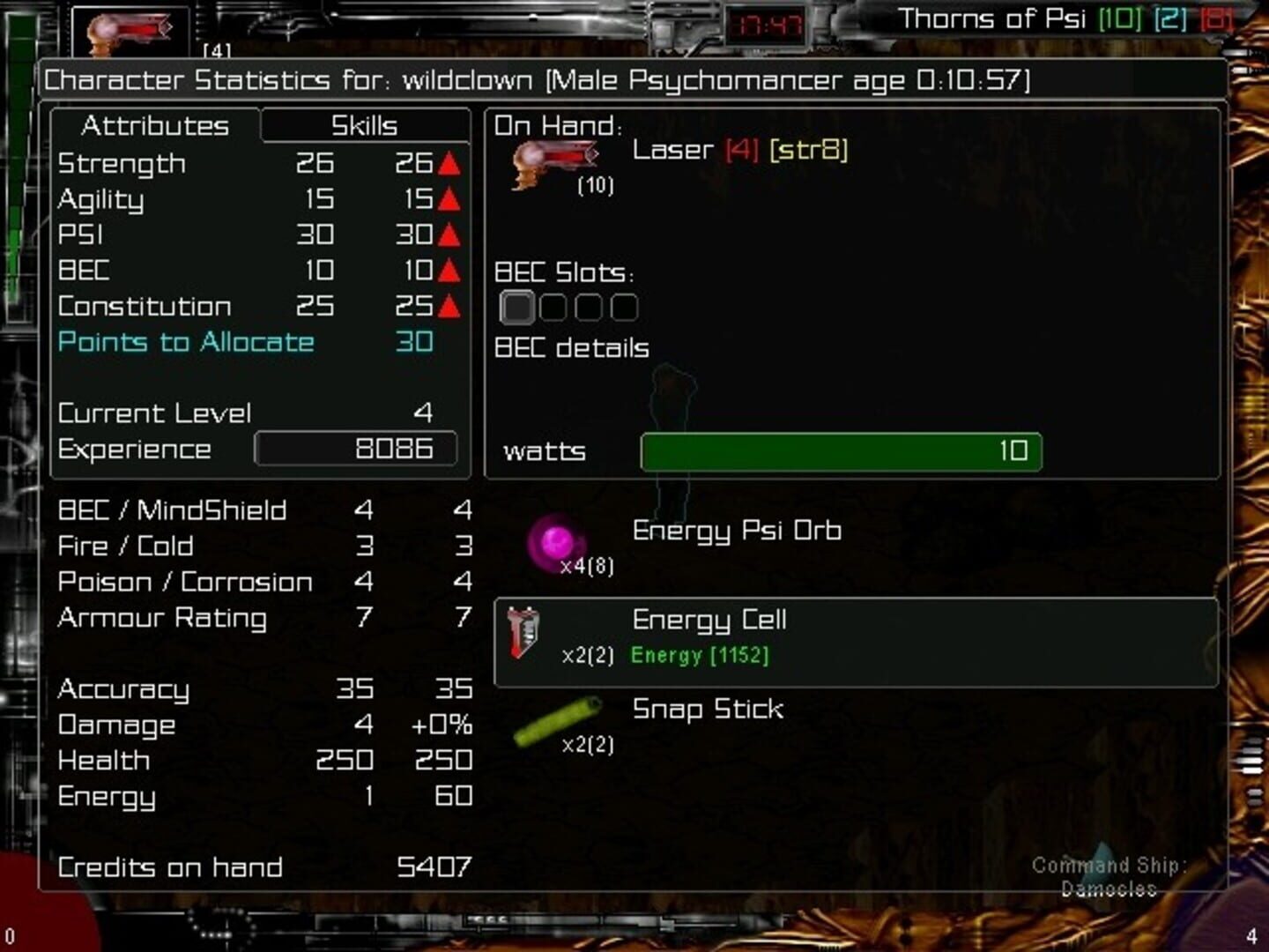 Game screenshot