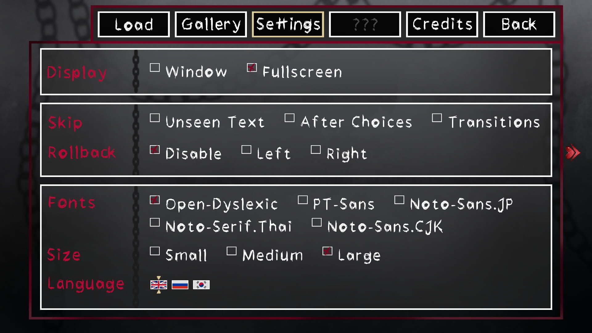 Game screenshot