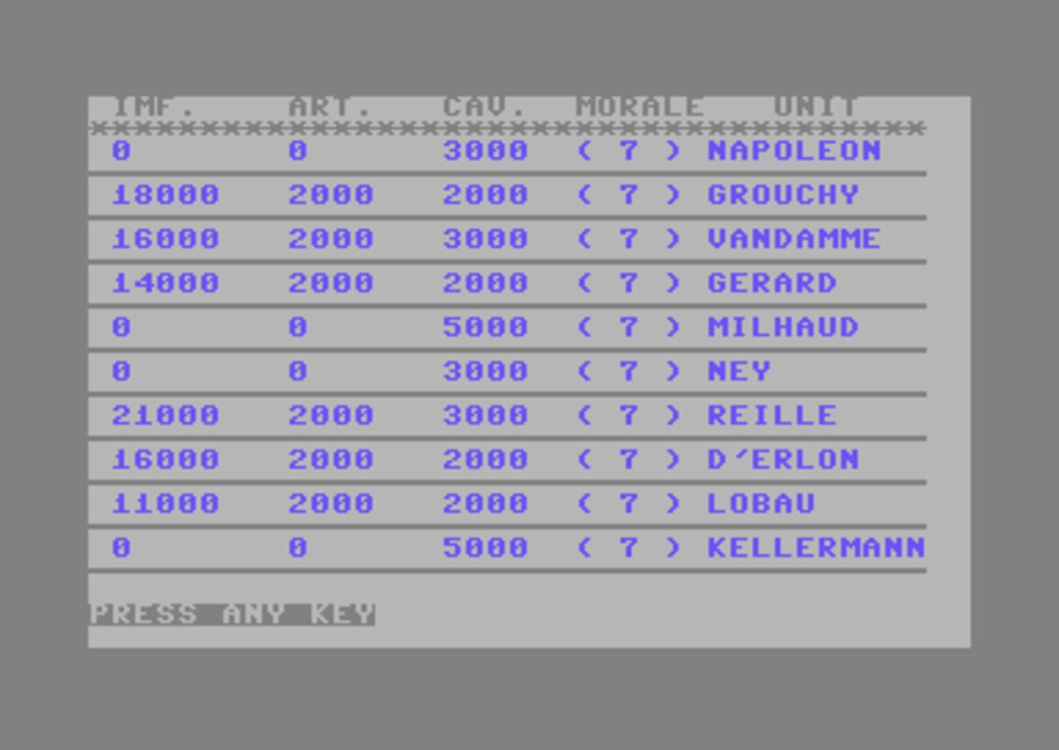 Game screenshot