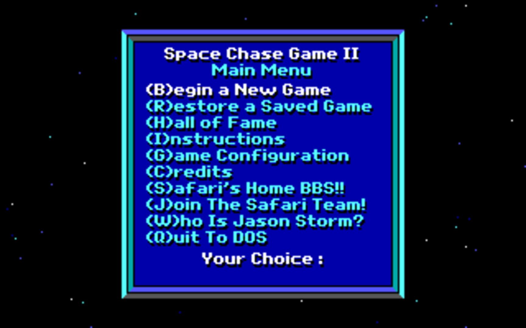 Game screenshot