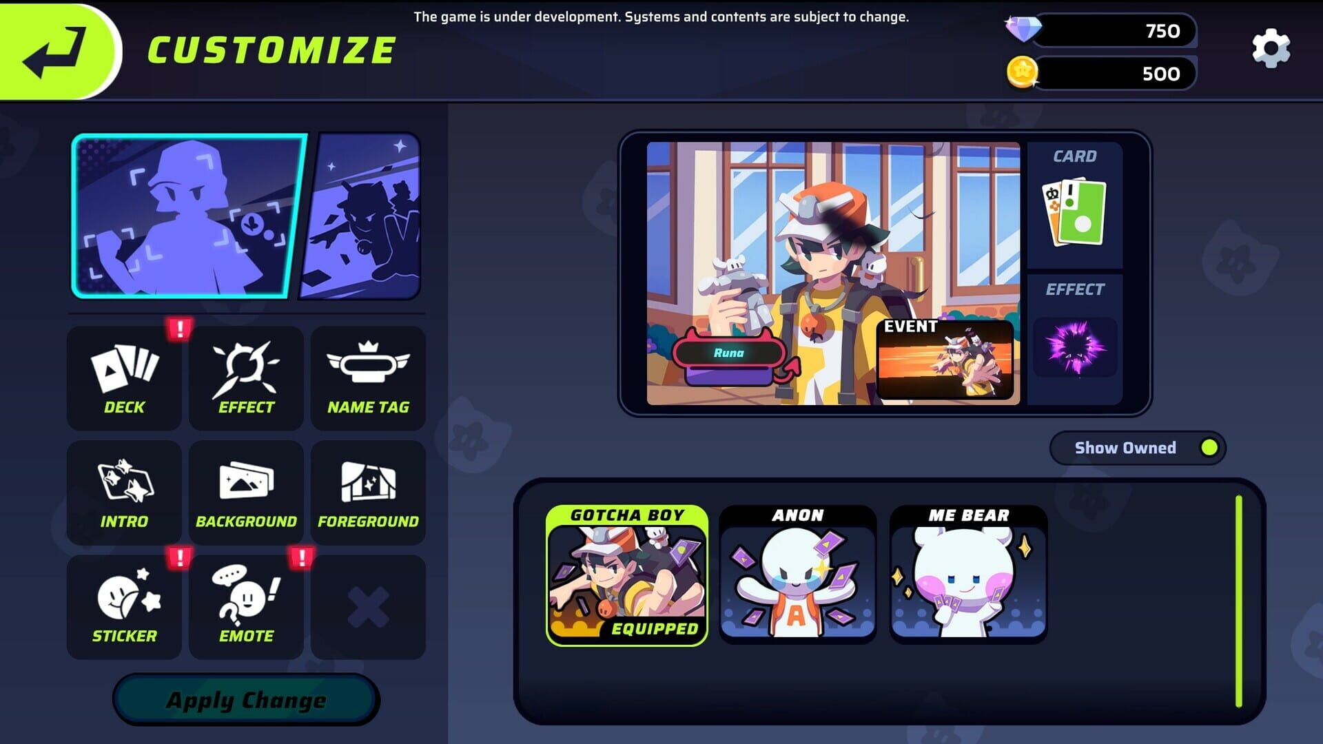 Game screenshot