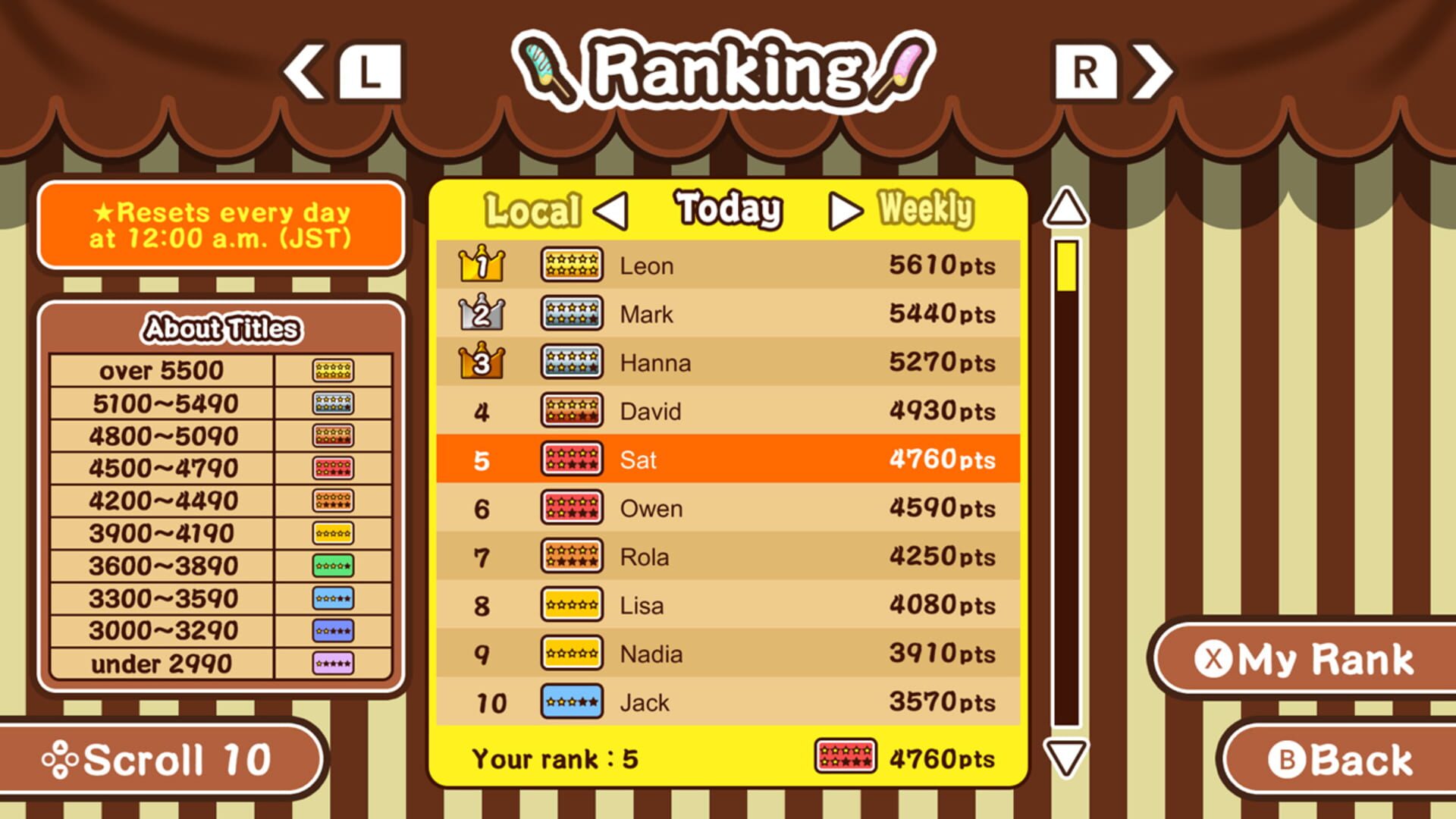 Game screenshot