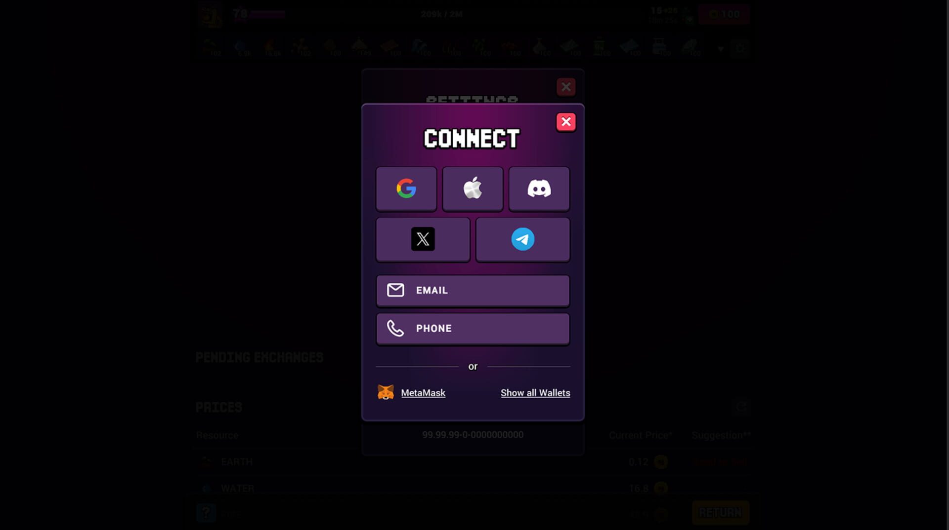 Game screenshot