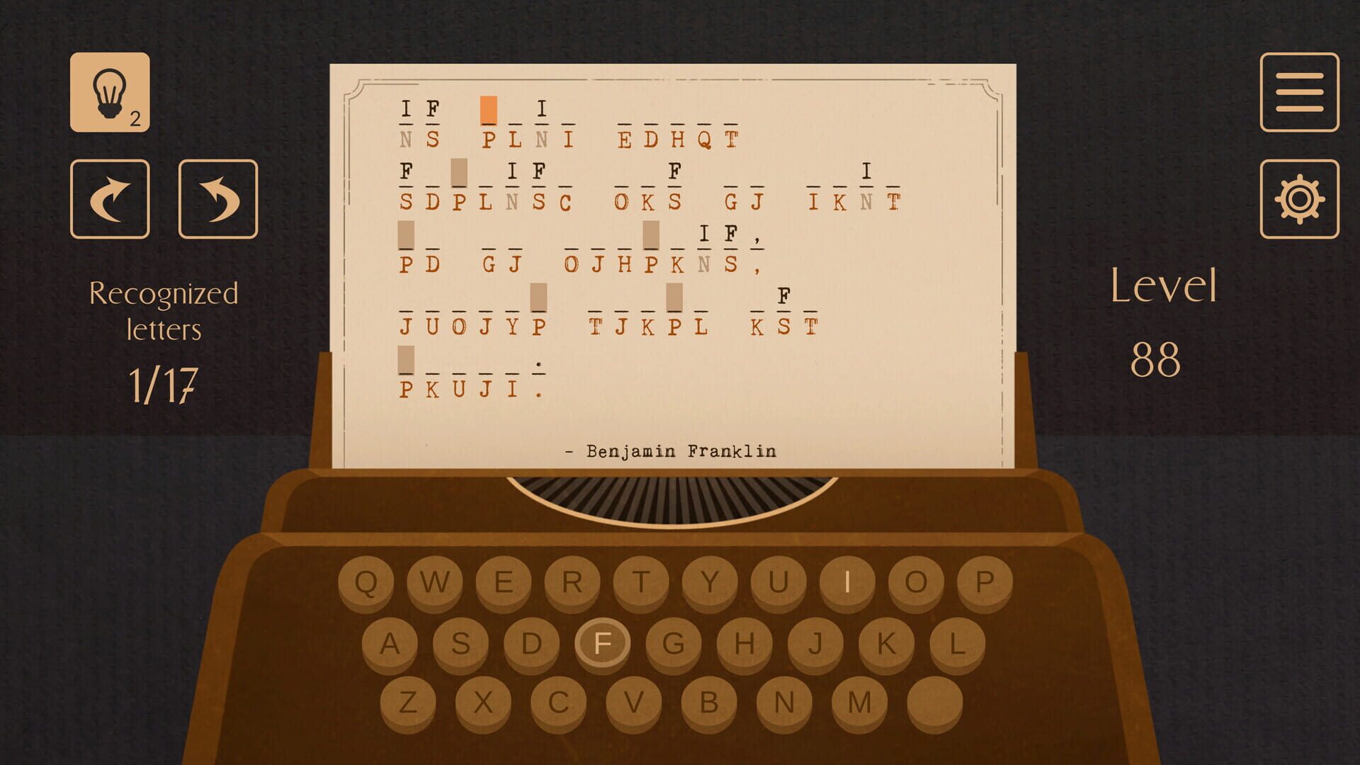 Game screenshot