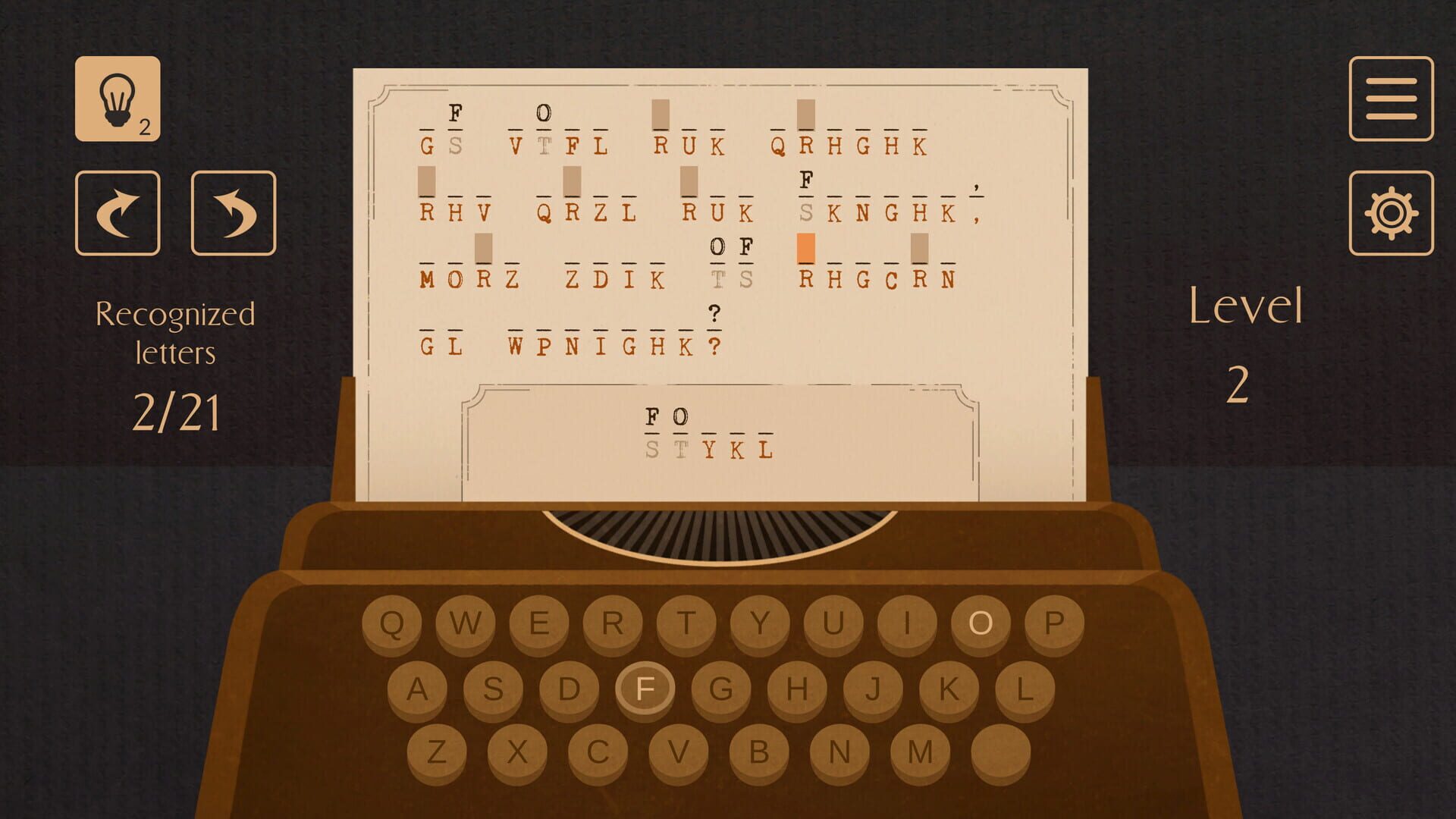 Game screenshot