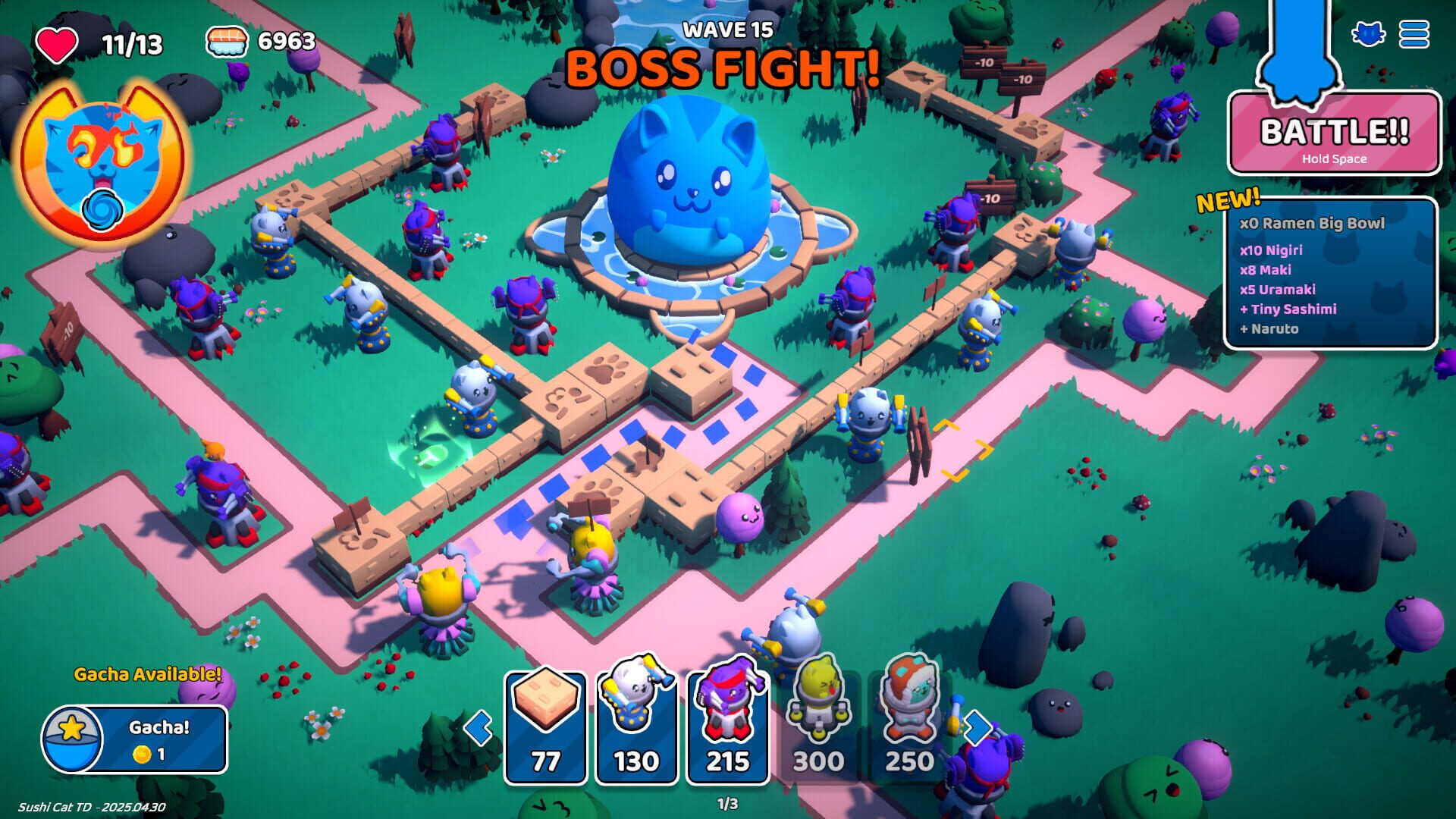 Game screenshot