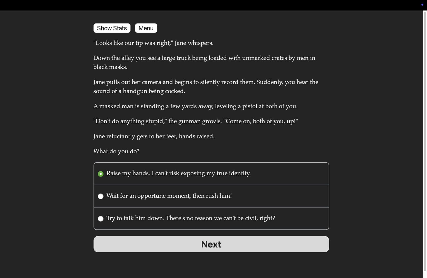 Game screenshot