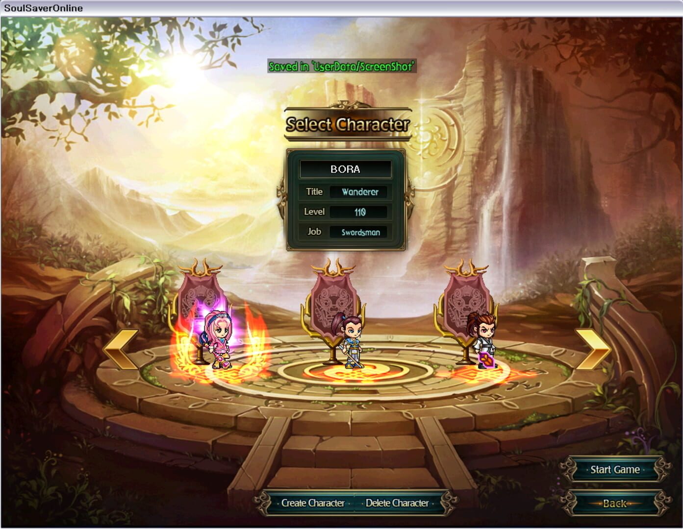 Game screenshot