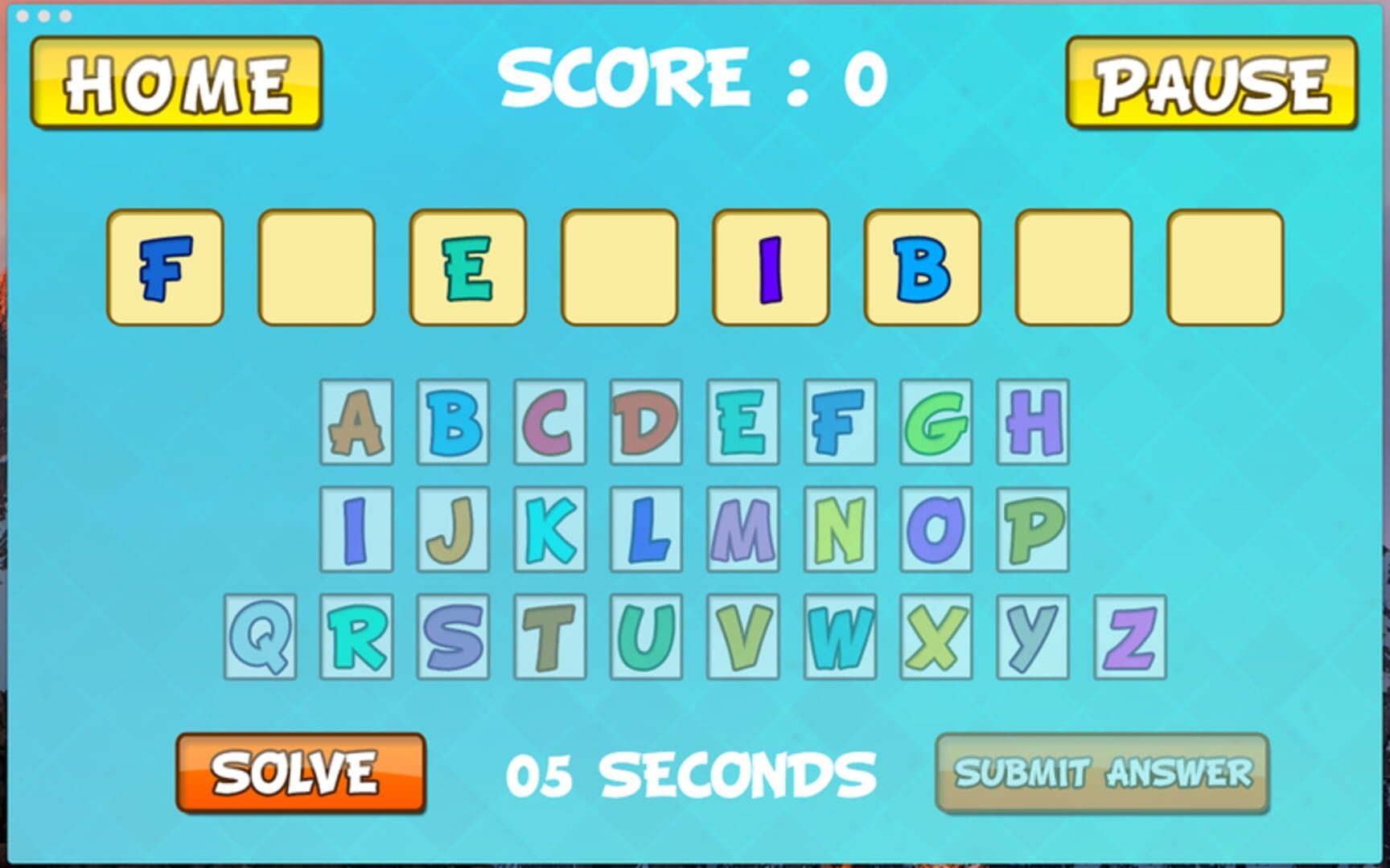 Game screenshot