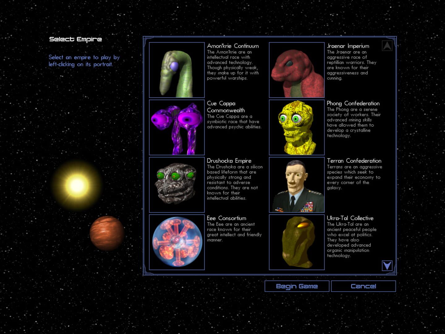Game screenshot