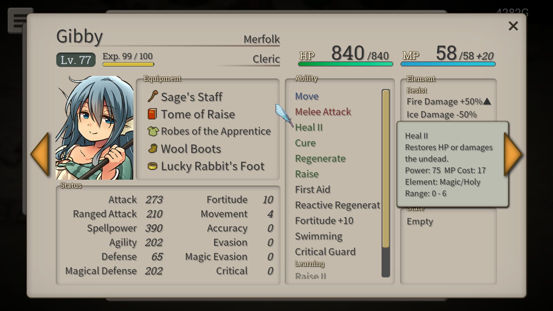 Game screenshot