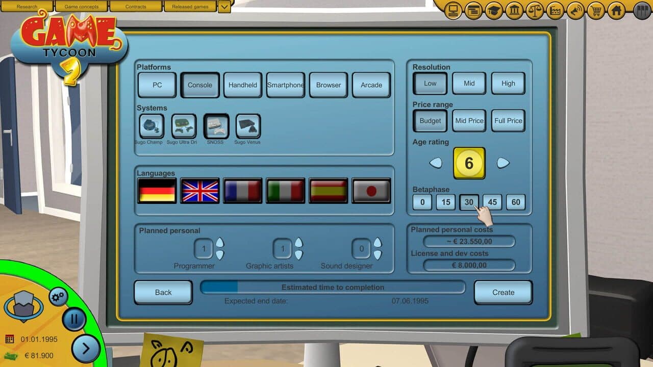 Game screenshot