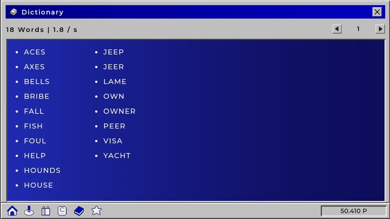Game screenshot