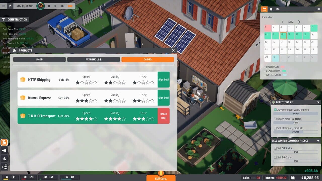 Game screenshot