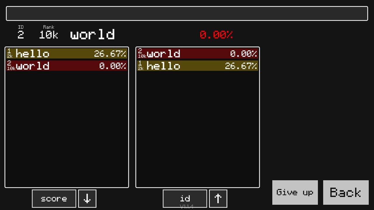 Game screenshot