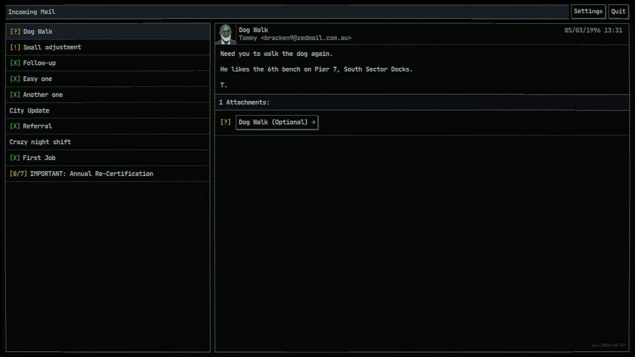 Game screenshot