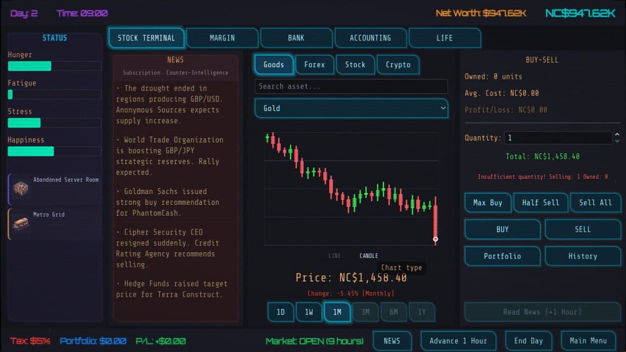 Game screenshot