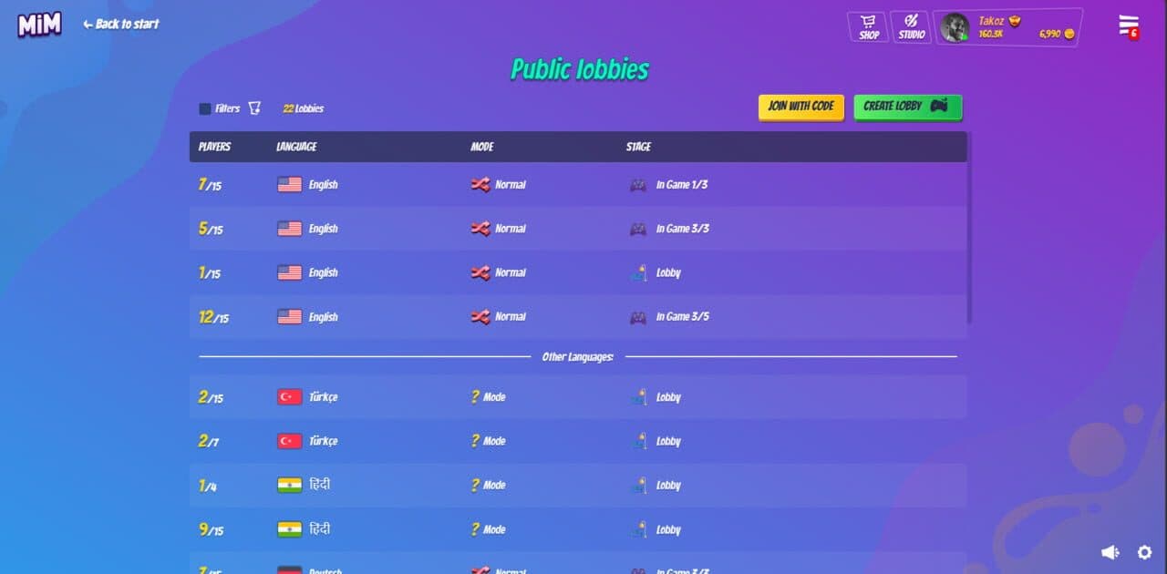 Game screenshot