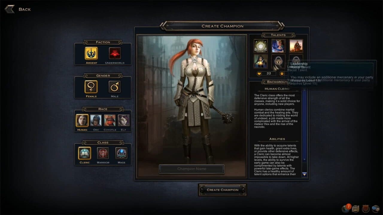 Game screenshot