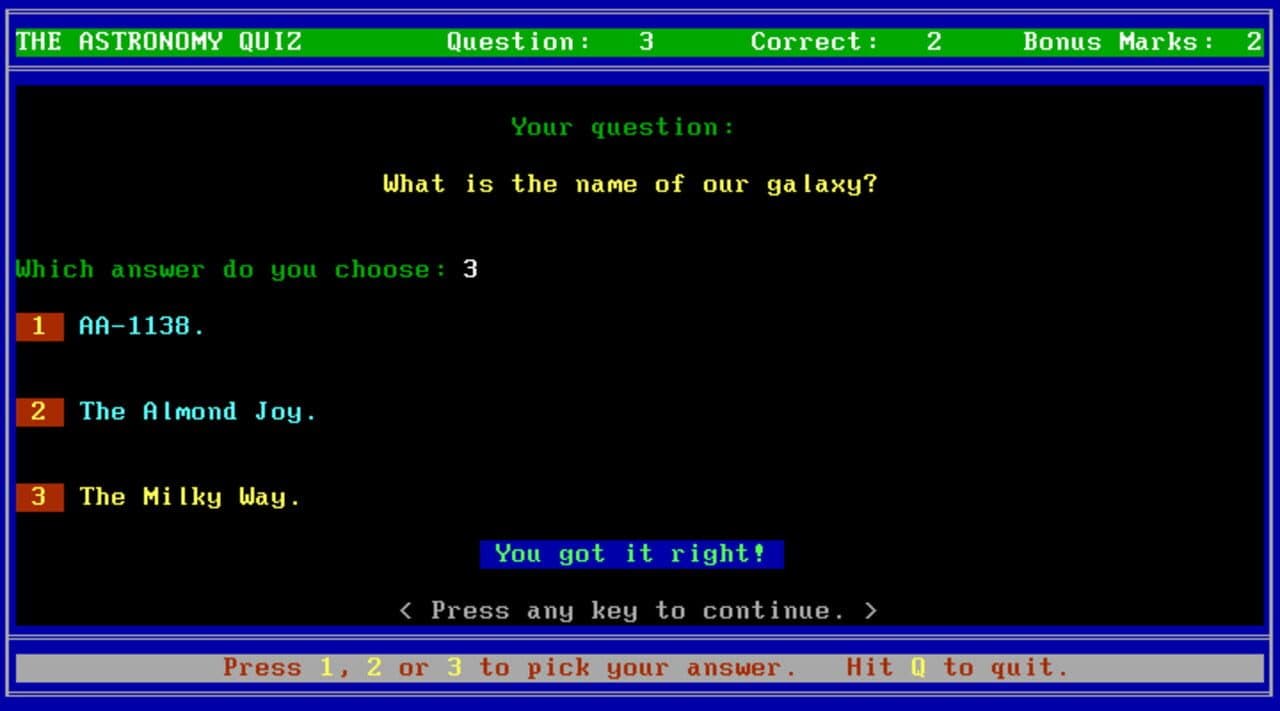 Game screenshot