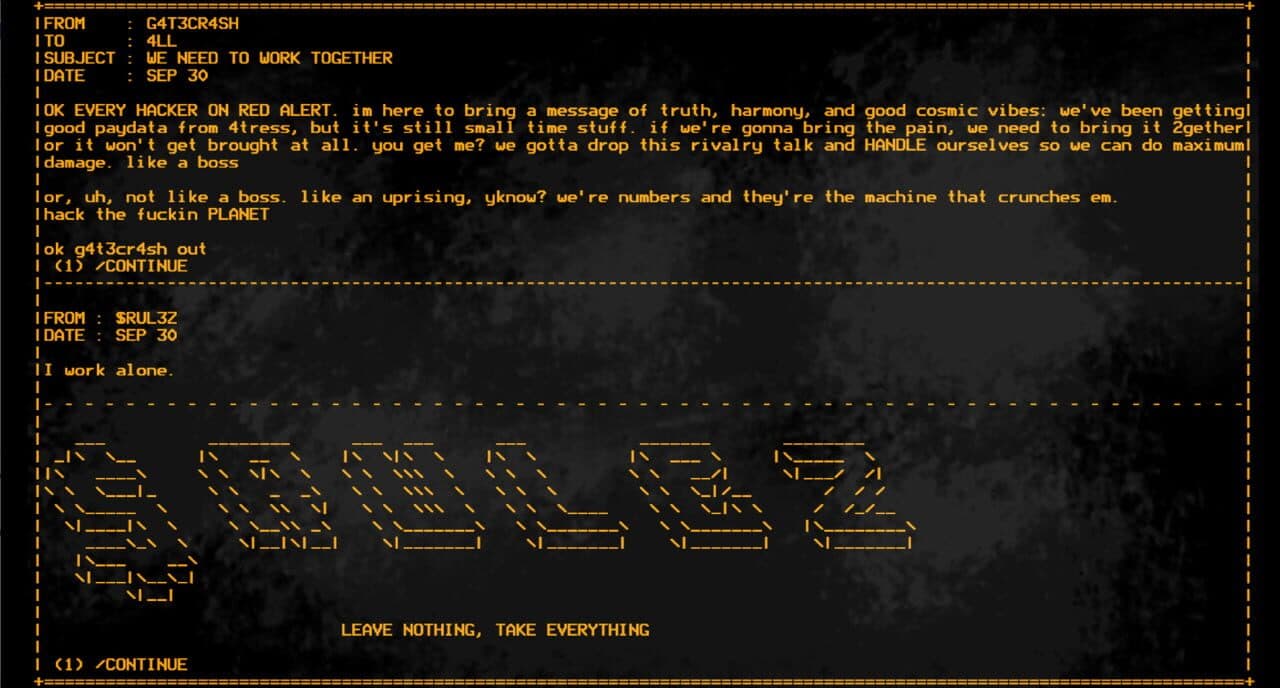 Game screenshot