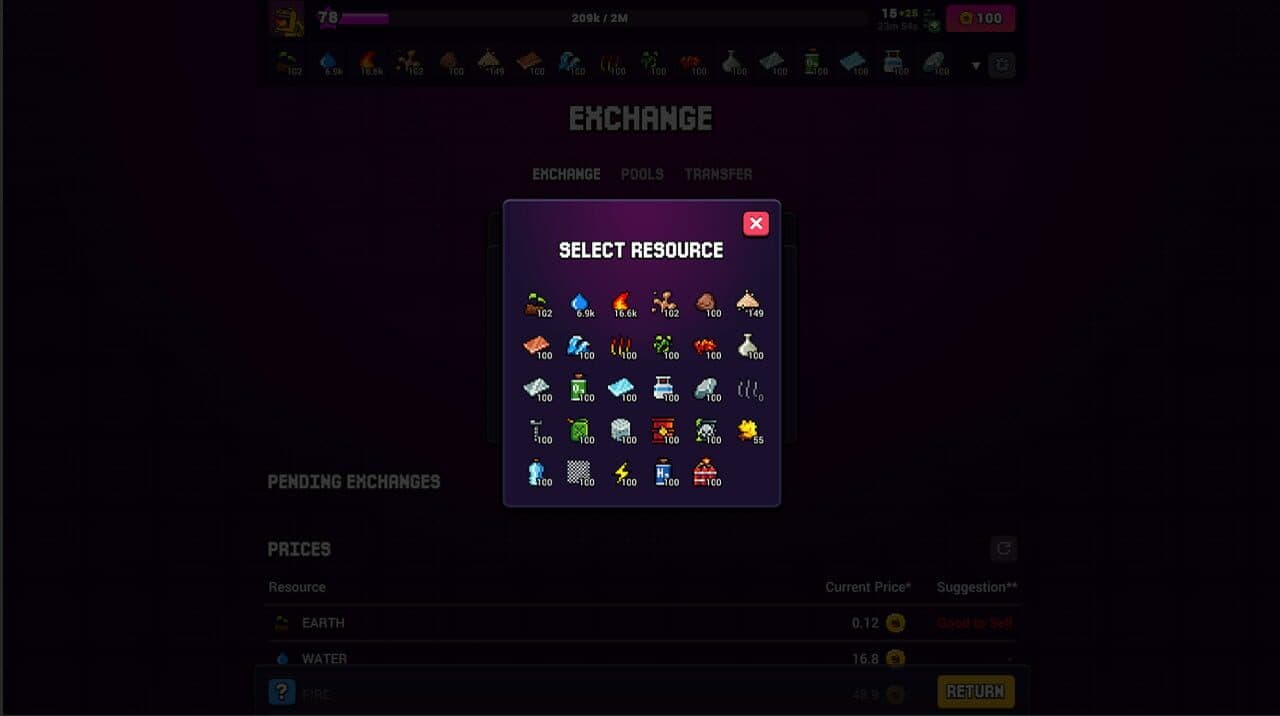 Game screenshot