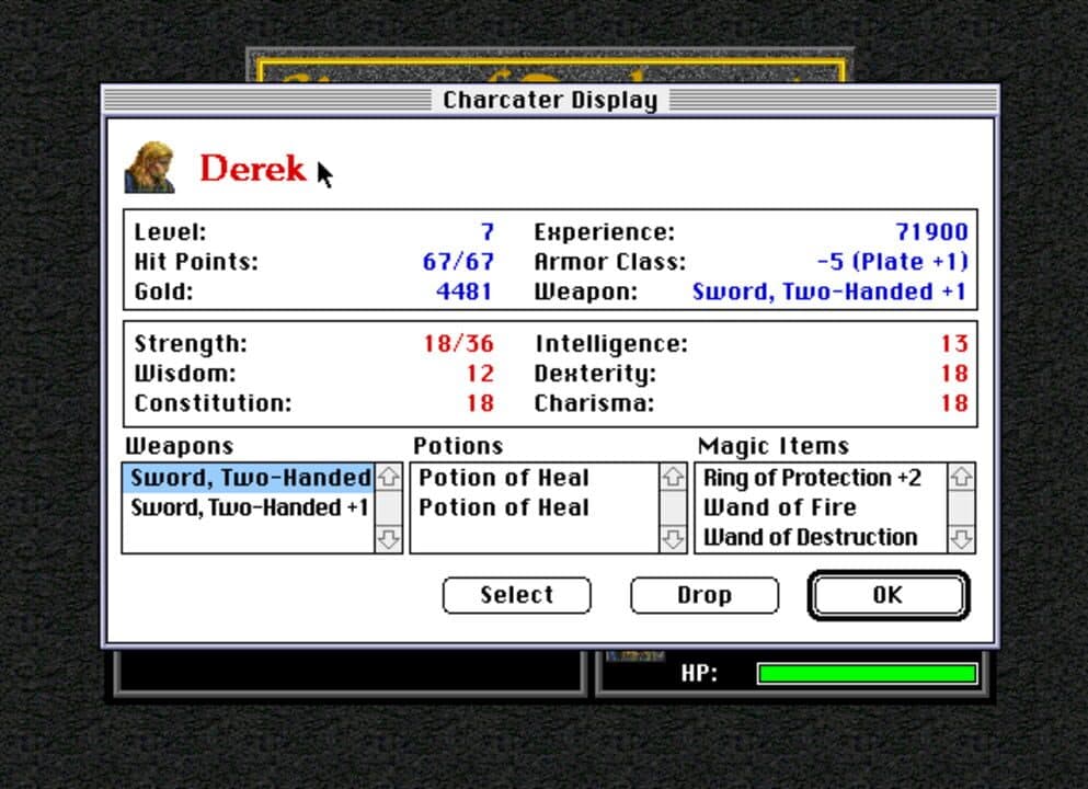 Game screenshot