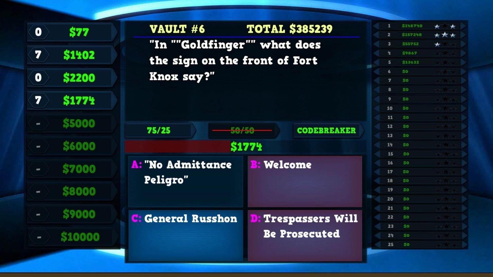 Game screenshot