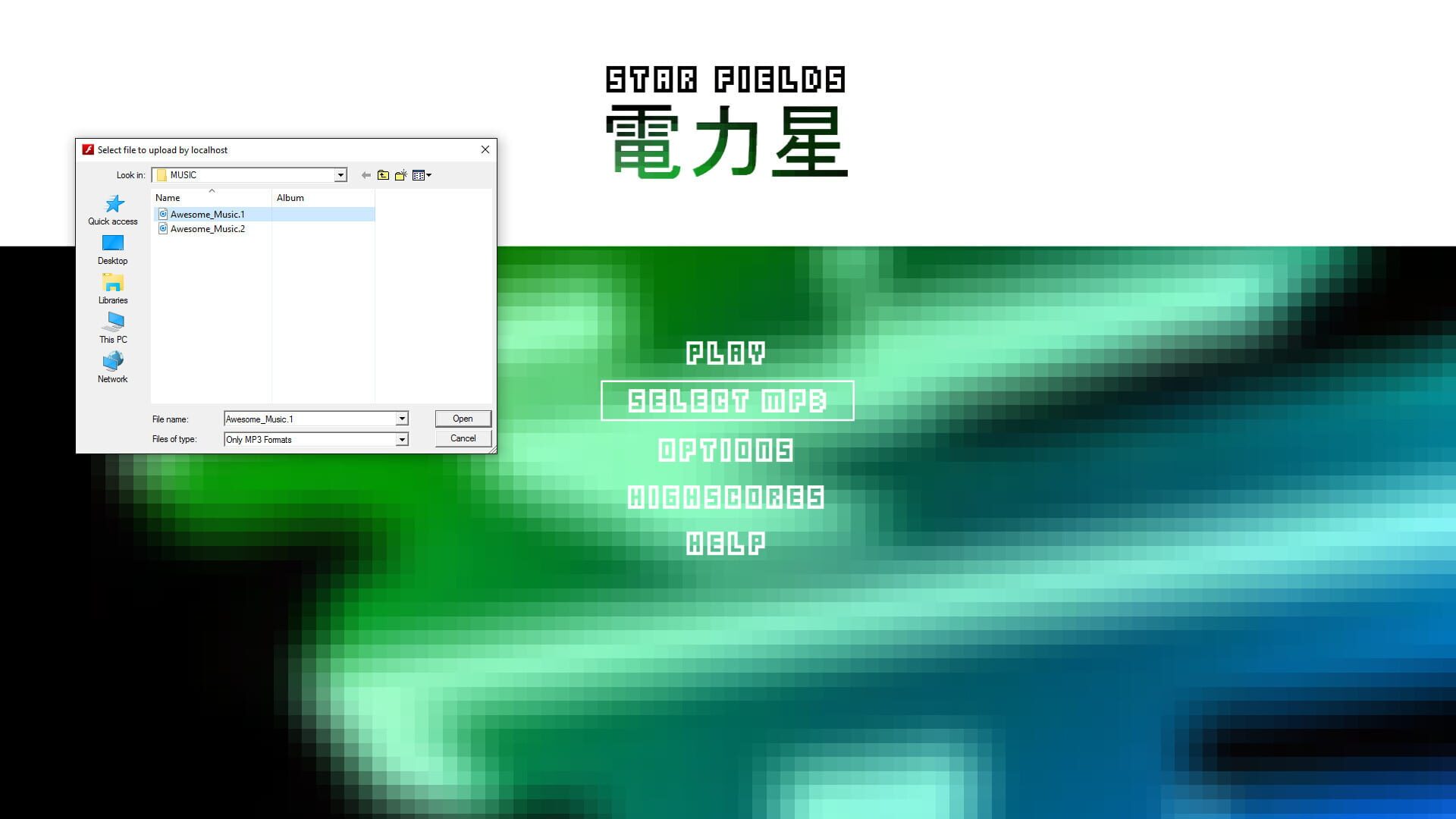 Game screenshot