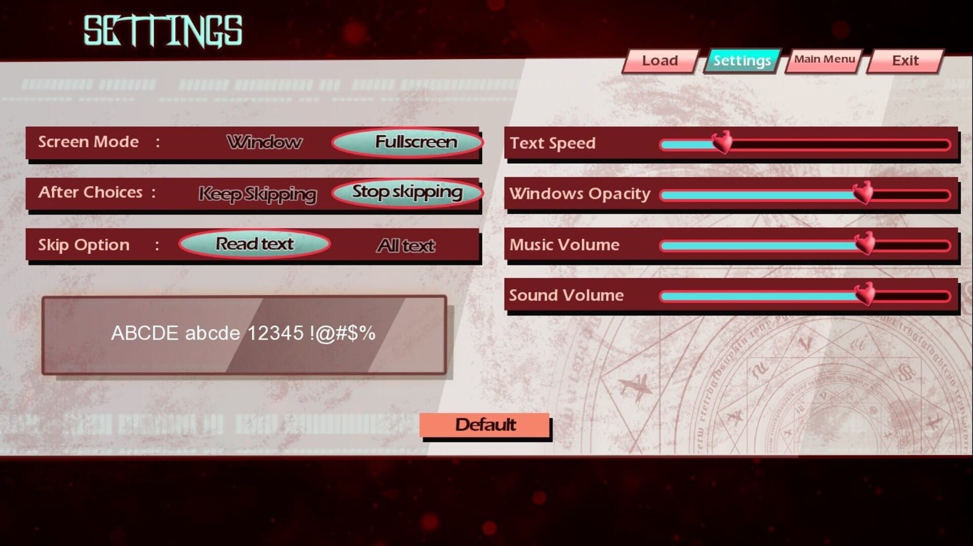 Game screenshot