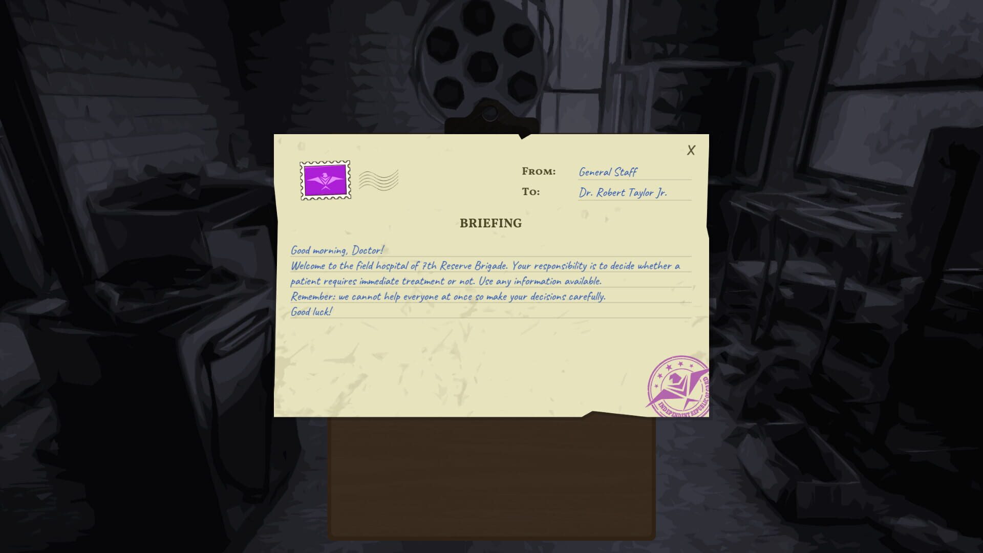 Game screenshot