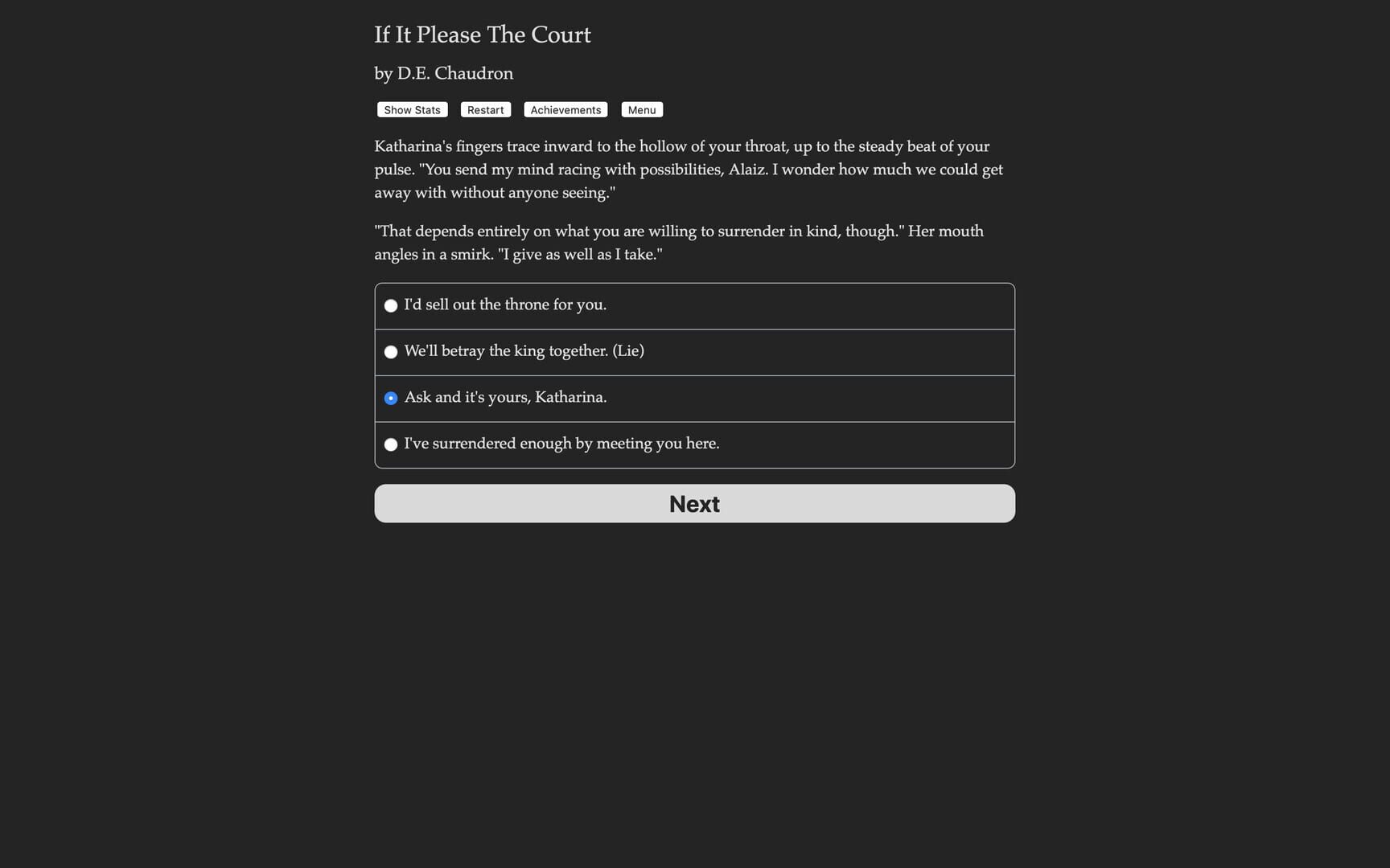 Game screenshot