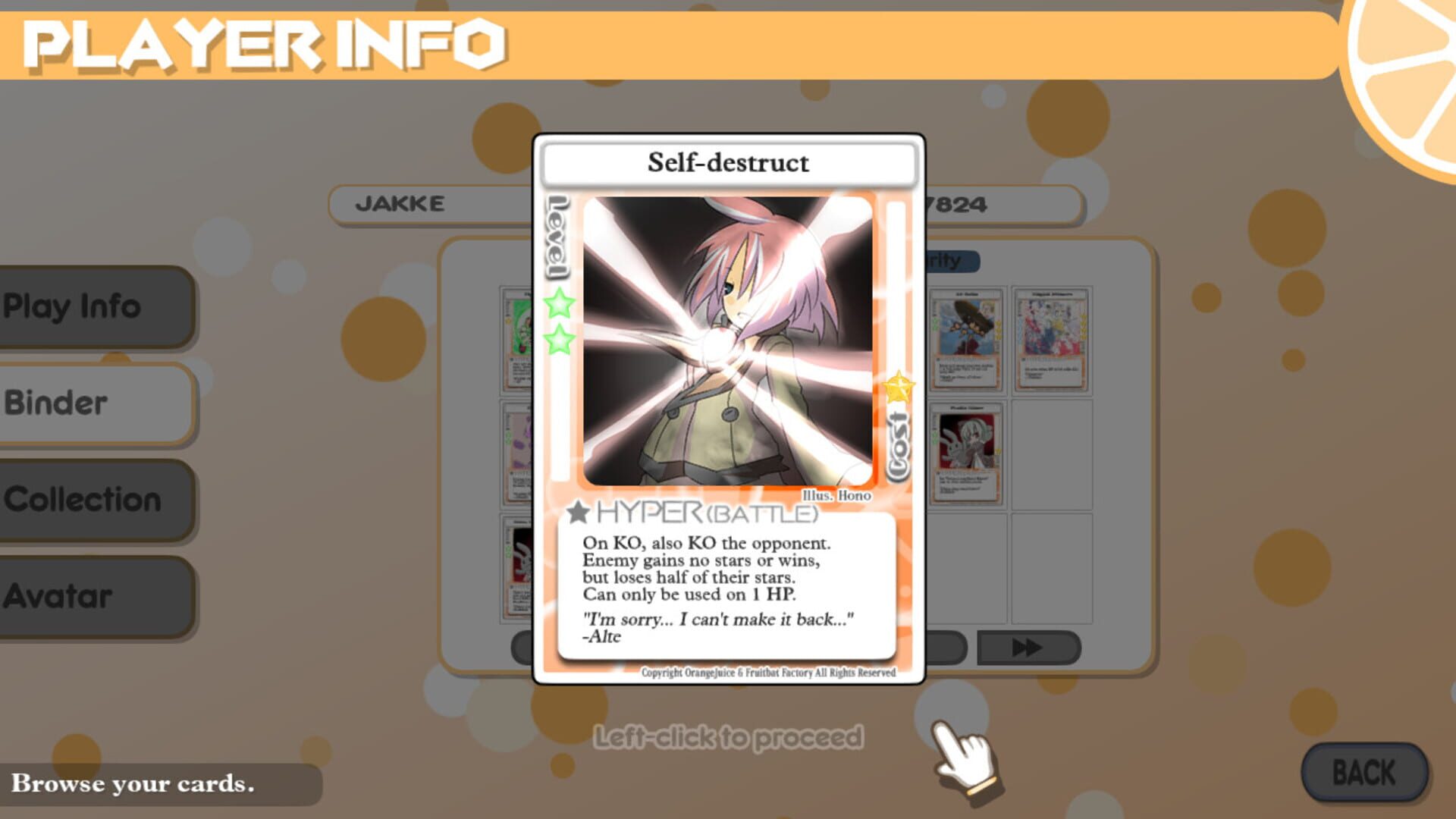 Game screenshot