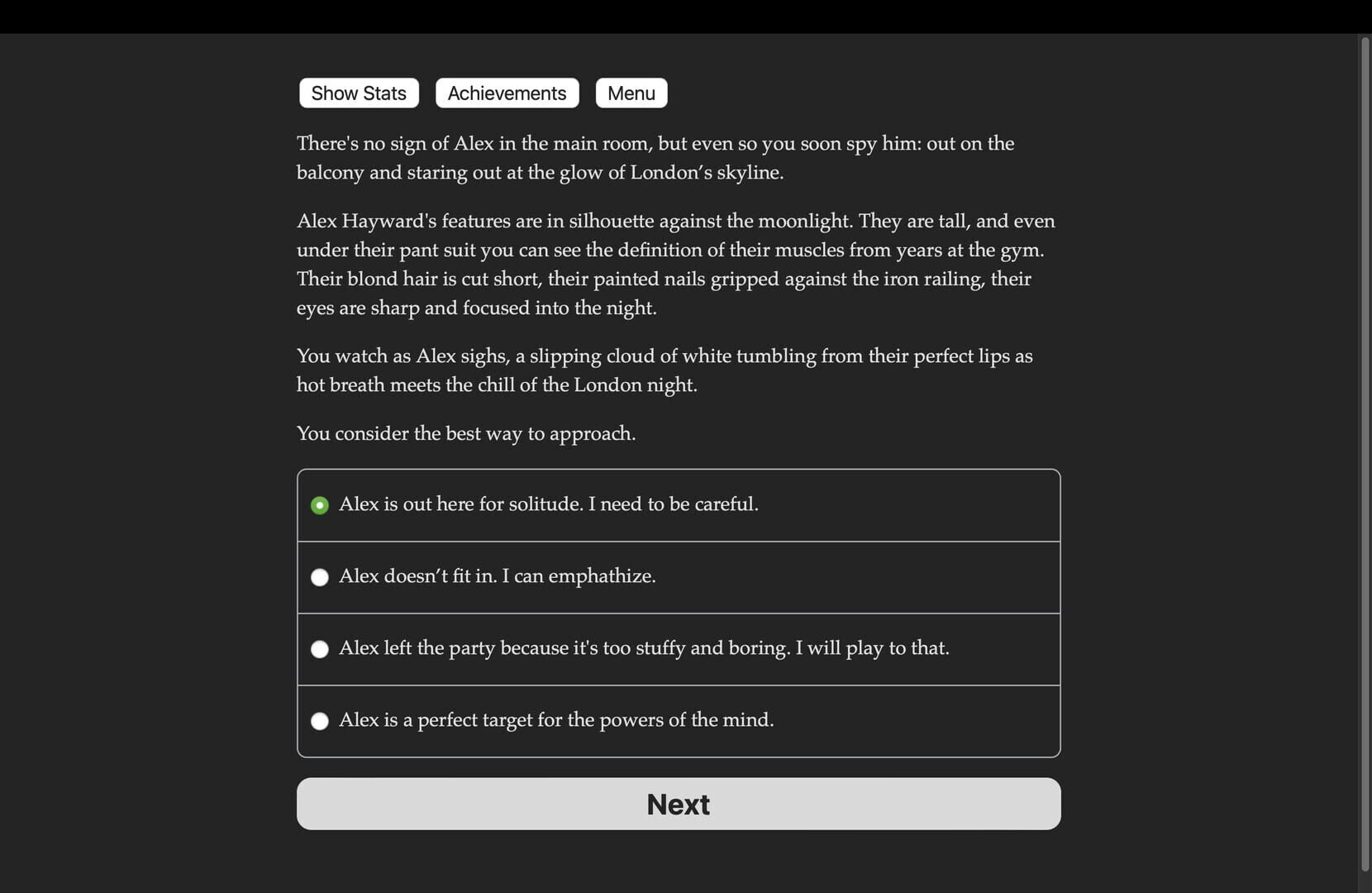Game screenshot
