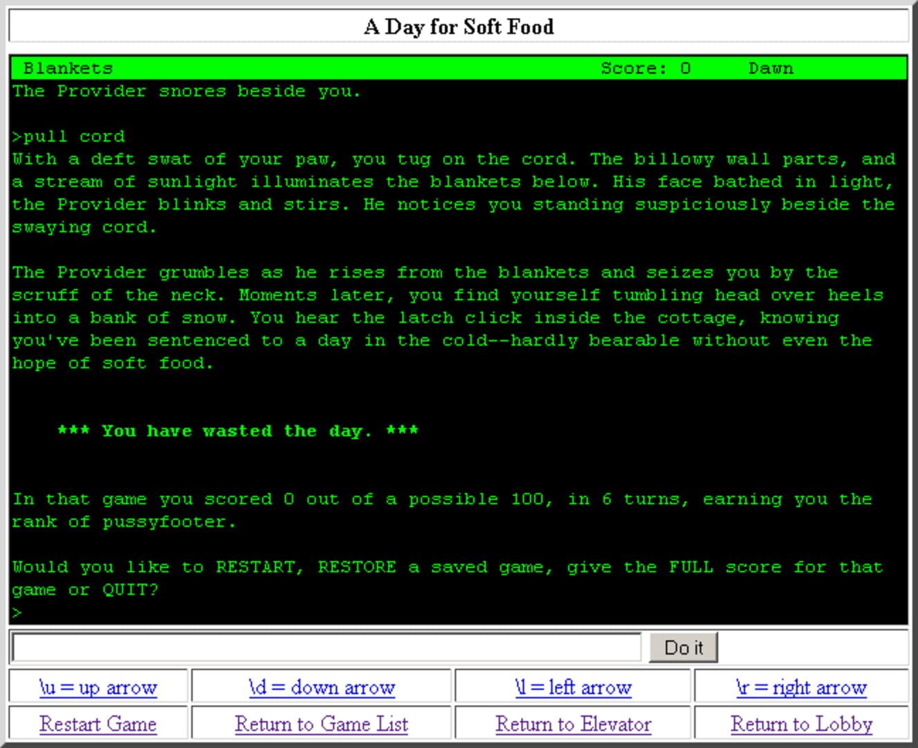 Game screenshot