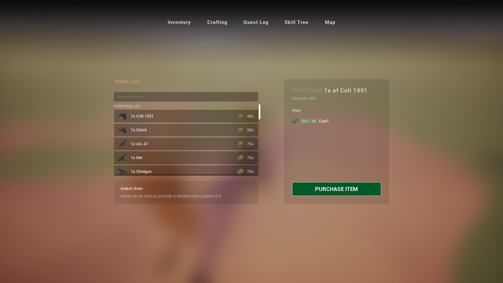 Game screenshot