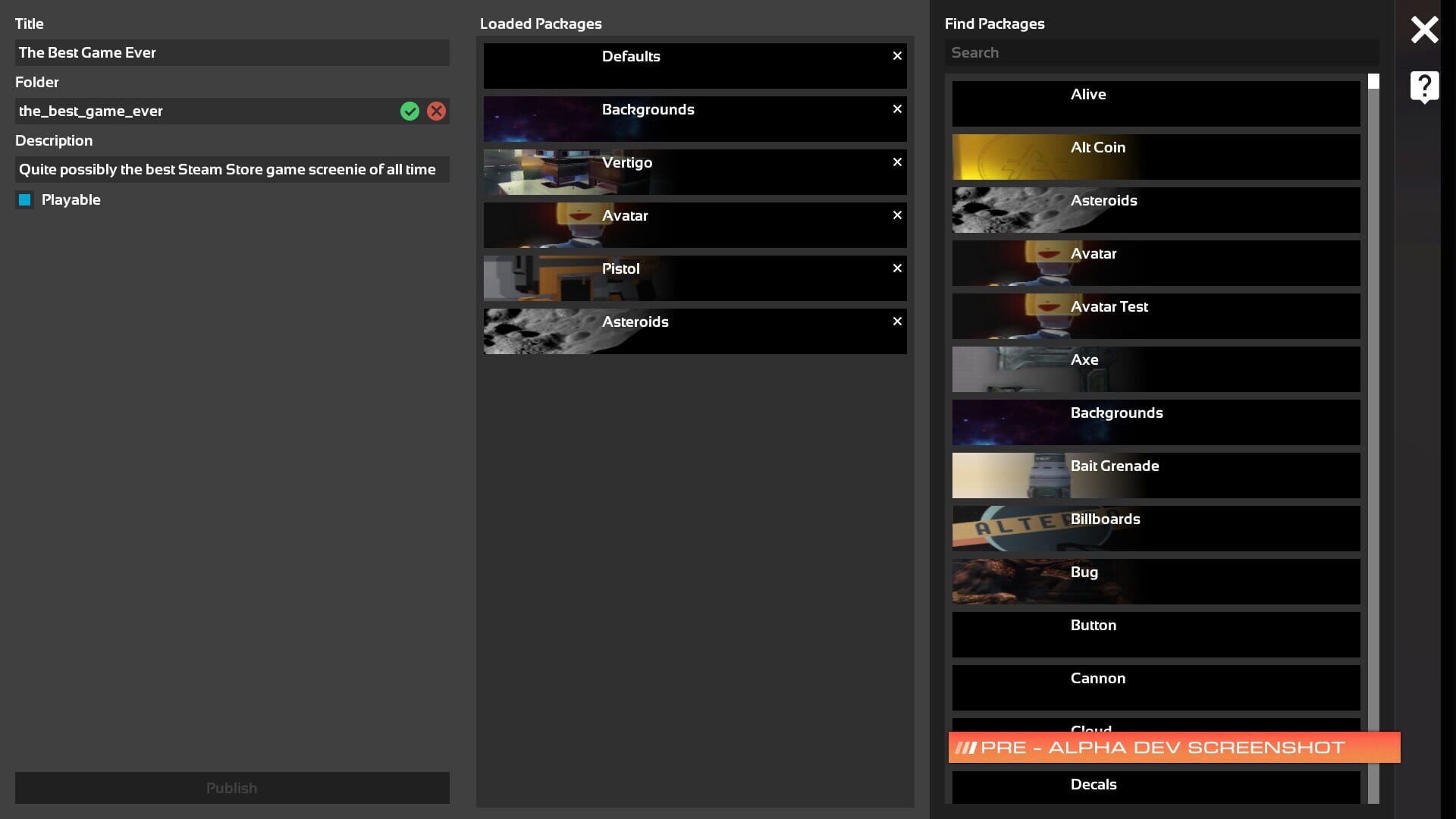 Game screenshot