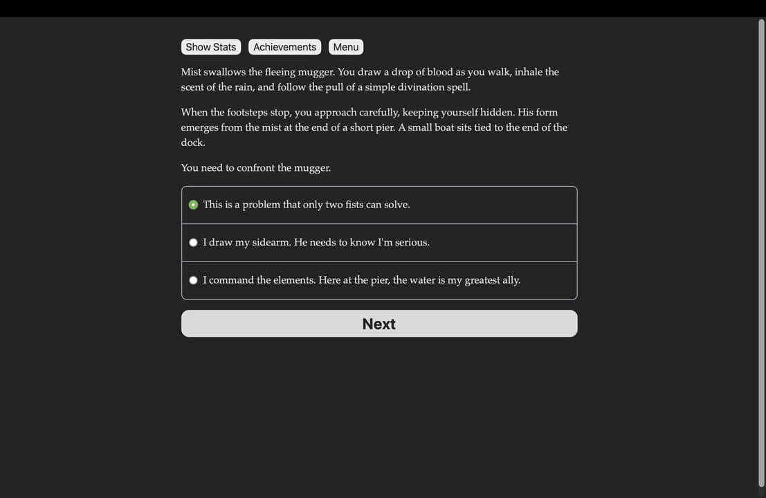 Game screenshot
